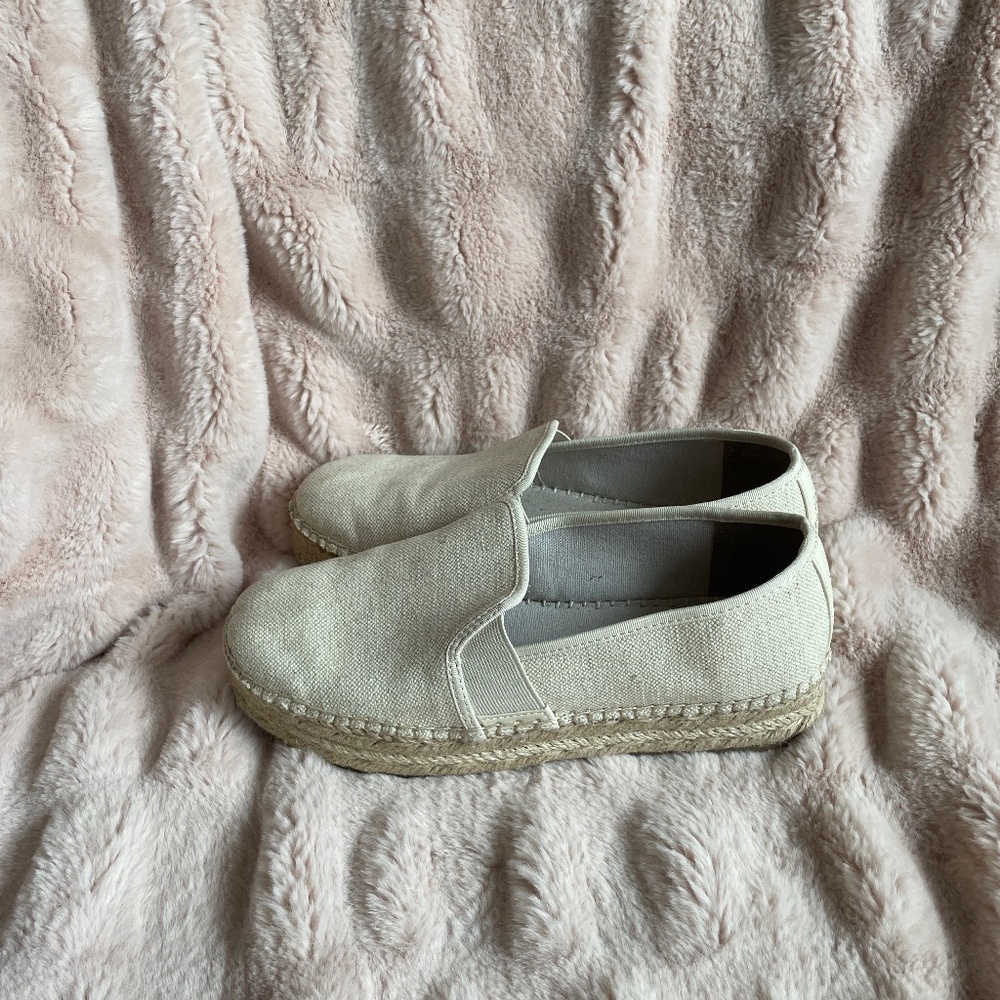 Circus by Sam Edelman espadrilles platform linen shoes